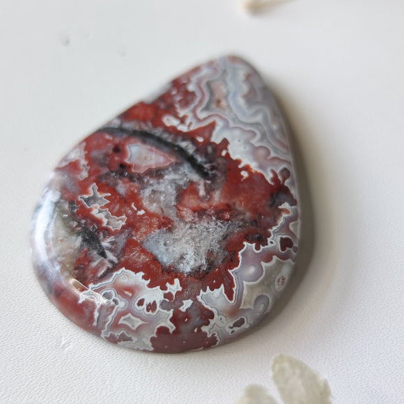 Tearshape Crazy Lace Agate - Anima Mundi Crystals