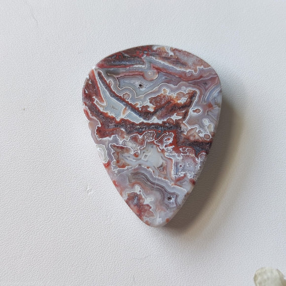 Tearshape Crazy Lace Agate n.2 - Anima Mundi Crystals
