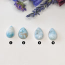 Tearshape Larimar Cabochons-2 - Anima Mundi Crystals