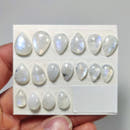 Tearshape Rainbow Moonstone Cabochon - Anima Mundi Crystals