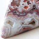 Triangle Crazy Lace Agate with Druzy - Anima Mundi Crystals