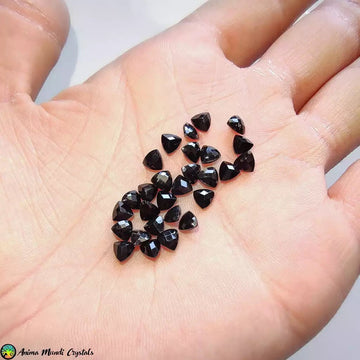 Trillion Cut Onyx Gemstone - Anima Mundi Crystals