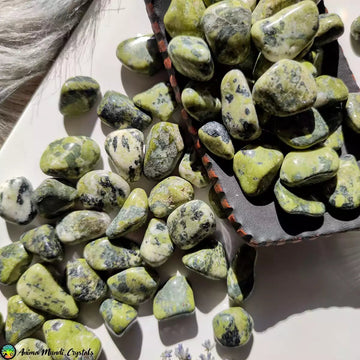 Tumbled Serpentine Stone - Anima Mundi Crystals