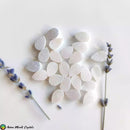 White Druzy Agate Cabochons - Anima Mundi Crystals